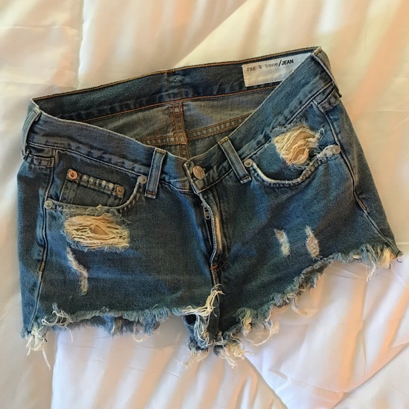 **SOLD** Rag & Bone denim shorts - Picture 2 of 3